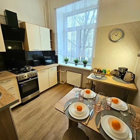 公寓 Classic Charm In Old Town With Cathedral Views 里加